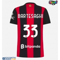 Ženski Nogometni dresi AC Milan Davide Bartesaghi #33 Domači 2026-27 Kratek Rokav